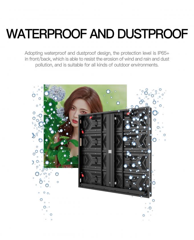 Energiebesparende buiten LED-scherm P3.91 Modules voor video-advertentie 5