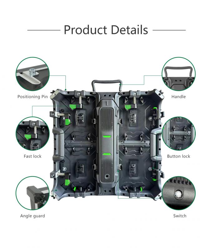 Huur LED-scherm met hoogwaardig LED-videowandscherm P2.5 P3 P4 P5 P6 Indoor Outdoor Led Display Screen 3