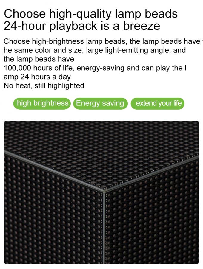 Cube LED Display P2.5 P3 P4mm Op maat gemaakt Retail Store Advertising Cube LED Screen 2