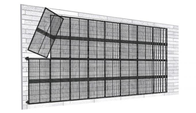 3.91-7.82mm Pixel Pitch Transparante LED-scherm met 75% transparantie voor 5-100m kijkafstand 6
