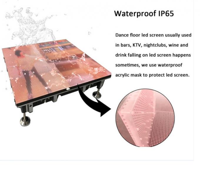 Led Dance Floor Display Huur Tile Panel 500*1000 High Refresh Led Stage Wedding Screen Wall P2.9 Interactief Led Display 7