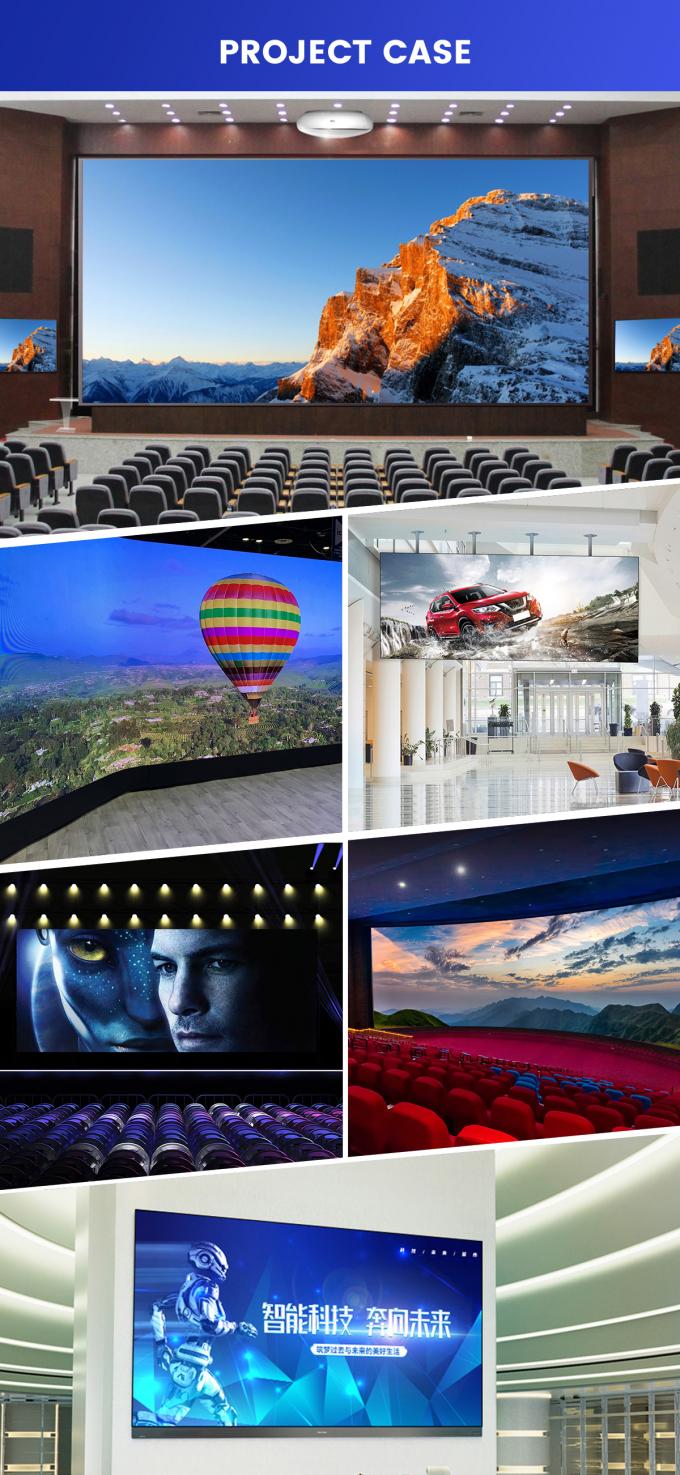 8K 4K HD P1.2 P1.5 P1.8 P2 P2.5 P3 Full Color Ultrathin Fixed Indoor LED Video Wall Panel Screen Display 2