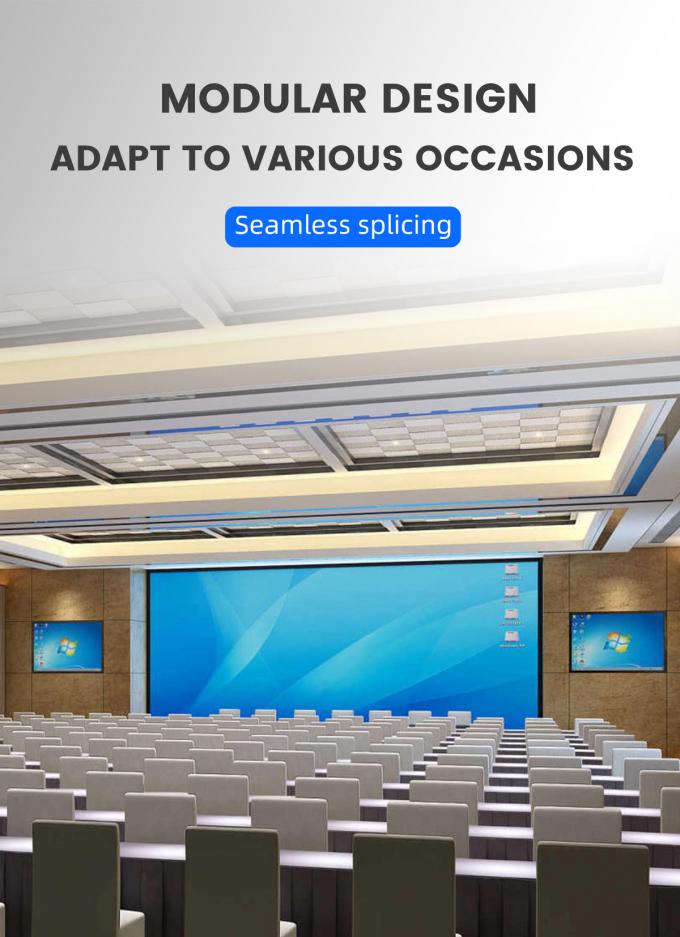 8K 4K HD P1.2 P1.5 P1.8 P2 P2.5 P3 Full Color Ultrathin Fixed Indoor LED Video Wall Panel Screen Display 3