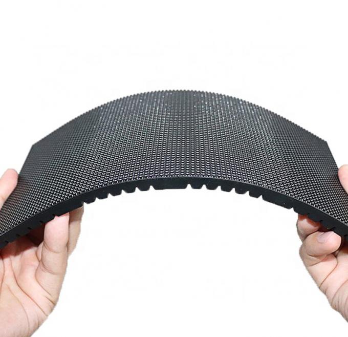 P1.5 P2.5 P4 Led Zacht Scherm Indoor Outdoor Led Gebogen Zacht Verticaal Flexibel Reclame Scherm 2