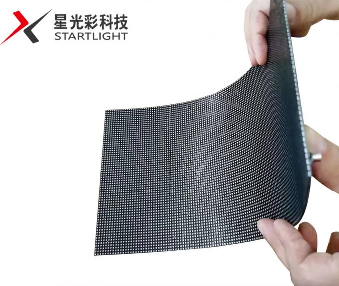 P1.5 P2.5 P4 Led Zacht Scherm Indoor Outdoor Led Gebogen Zacht Verticaal Flexibel Reclame Scherm 3