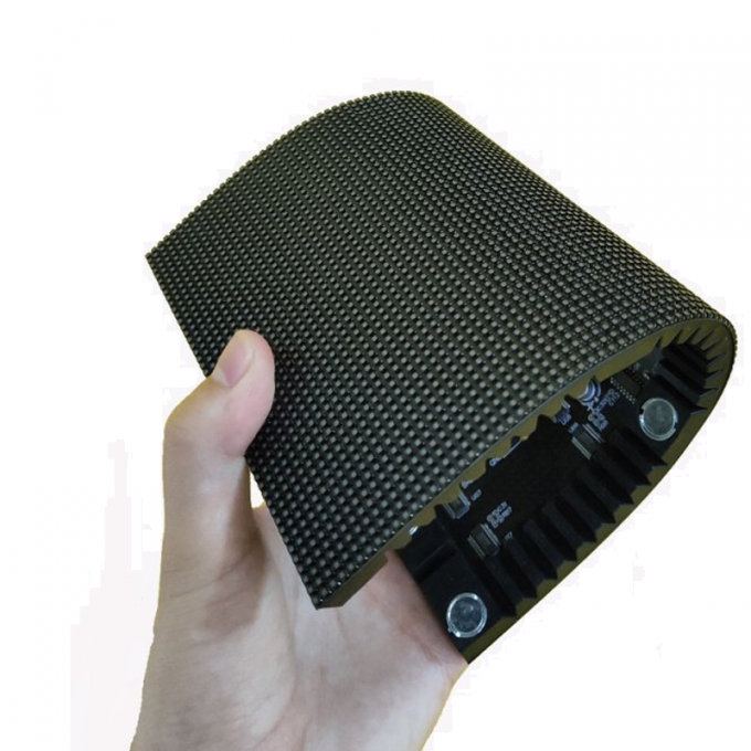 P1.5 P2.5 P4 Led Zacht Scherm Indoor Outdoor Led Gebogen Zacht Verticaal Flexibel Reclame Scherm 4