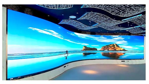 Aanpasbaar zacht led scherm tv-scherm P3 Indoor Flexible Led Panel Sexy Screen Prijs 4