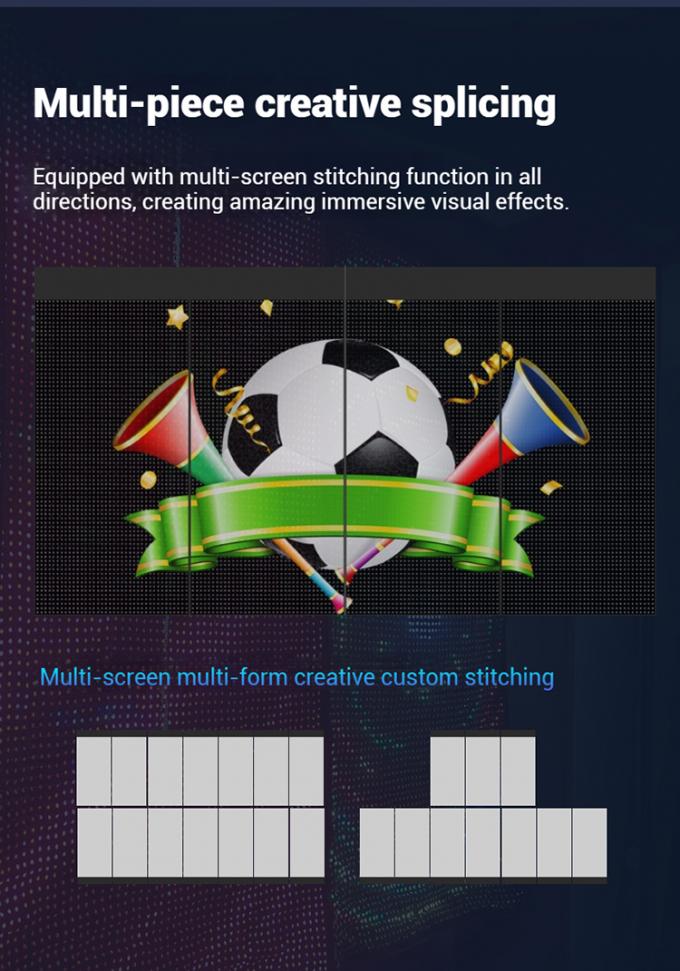 Vliegende LED-display met Drone Magic Carpet Scherm LED-filmscherm Oplaadbaar voor Buitenreclame Aangepast 4