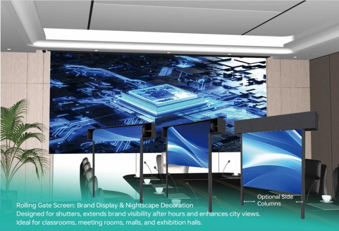 GOB Rollable LED Display LED Wall LED Panel LED Sign LED Billboard LED Scherm 2