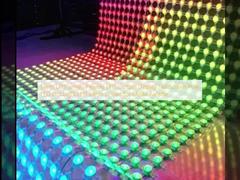 Mesh LED scherm Flexibel LED Gordijn Display Net Scherm Pixel LED Punt Licht LED Mesh Scherm voor Media Gevel