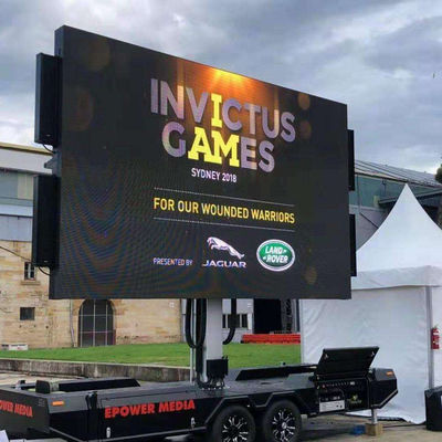 P6 Outdoor Digital Mobile Trailer LED Advertising Sign Display Screen with SDK Function for Retailer & OEM Agencies
