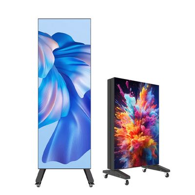 P2.5  Foldable LED poster Indoor LED Poster Advertising Product Show